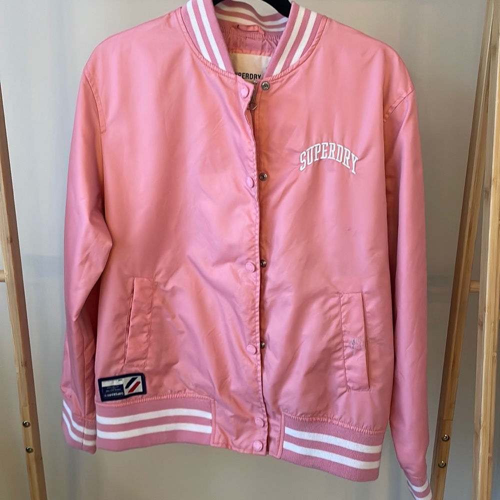Superdry Pink Varsity Jacket - image 3